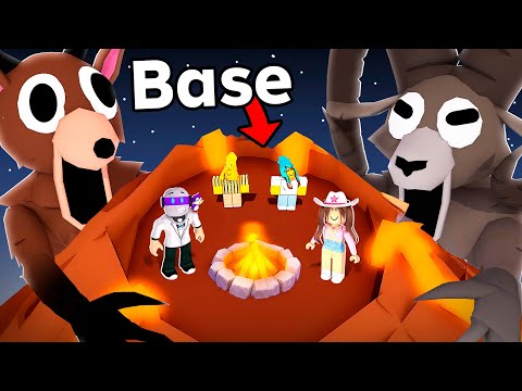 I built a SAFE BASE on the VOLCANO in 99 Nights in the Woods!