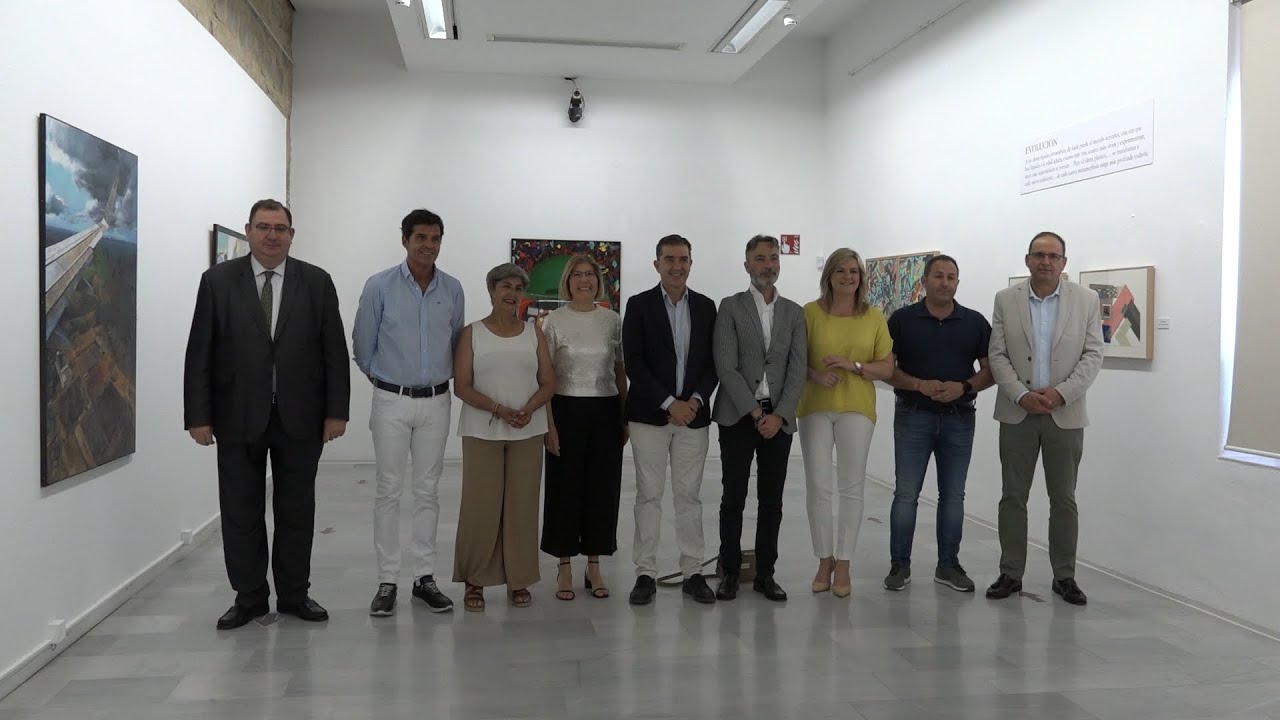 Inauguración de la Exposición "Viaje, movimiento, evolución" de Carmen Villasanta