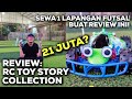 SEWA LAPANGAN FUTSAL BUAT REVIEW MAINAN LANGKA INI! TOY STORY COLLECTION RC