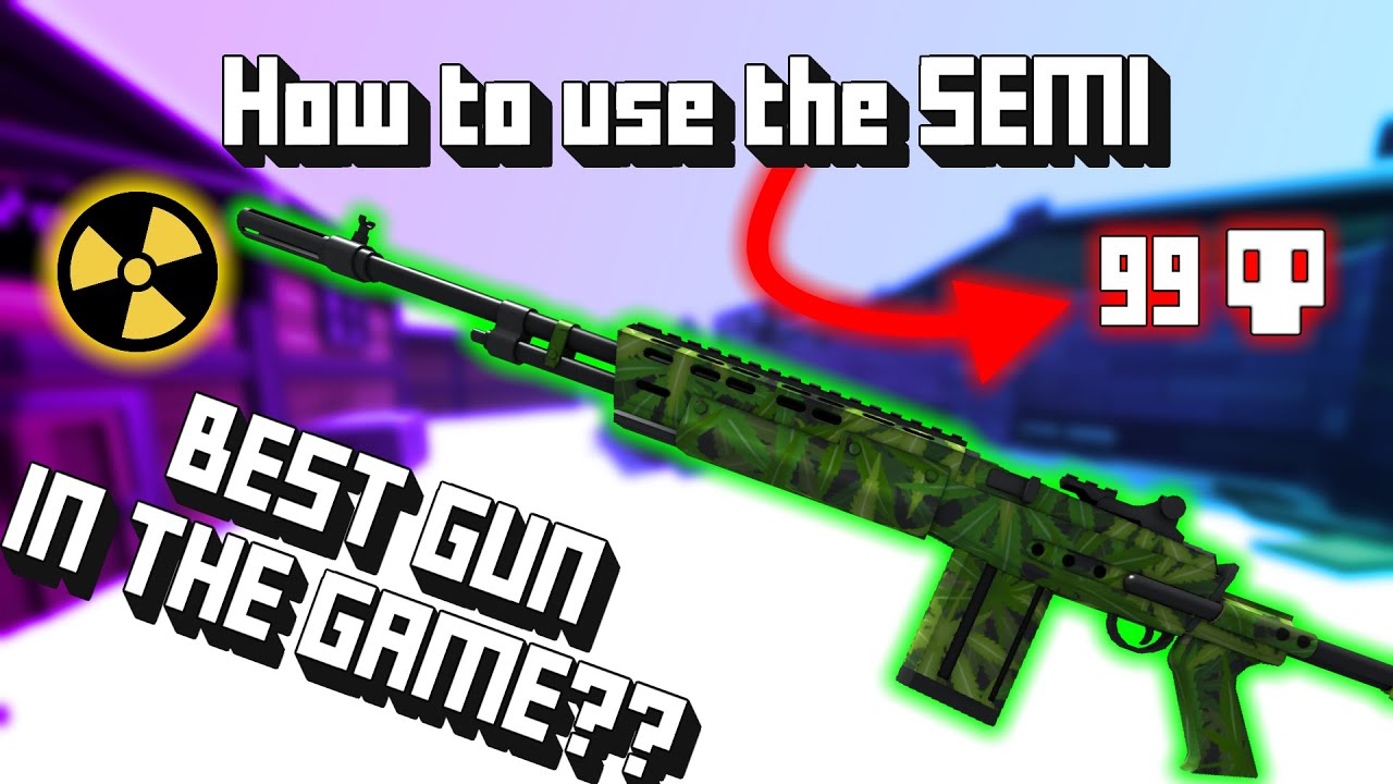HOW TO USE THE SEMI AUTO IN KRUNKER.IO