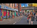 London Walk 🚶🏽‍♂️Brick Lane and Spitalfields Market 🍔🌭Sept 2021 [4K HDR]