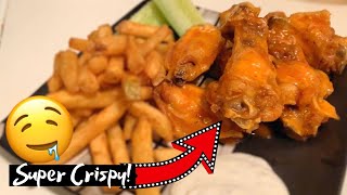AMERICAN DELI WINGS RECIPE! w/ Lemon Pepper Buffalo Sauce