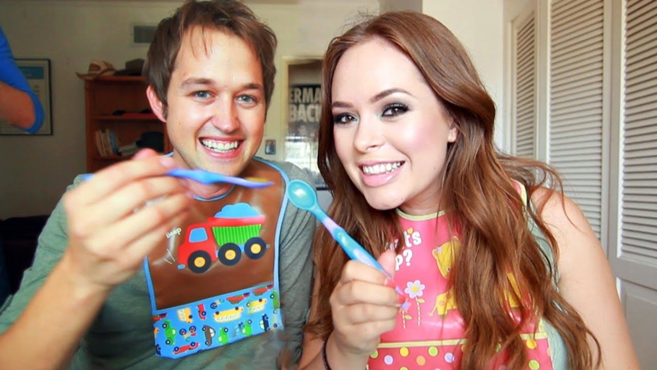 BABY FOOD CHALLENGE with Tanya Burr from Pixi2woo!