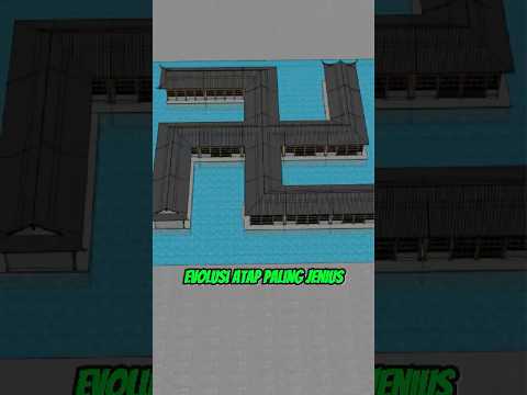 Evolusi Atap Paling Jenius #faktaunik #sains #sainsasyik