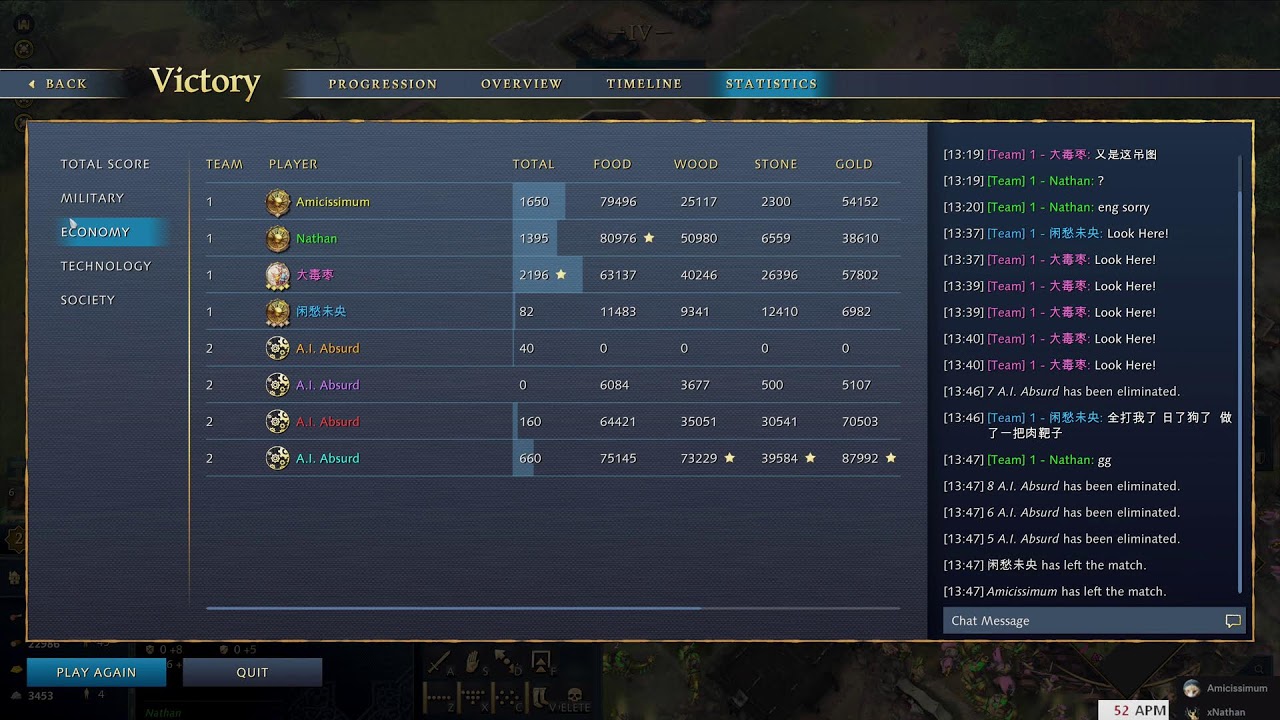 AOE4 4V4 Coop Abbasid