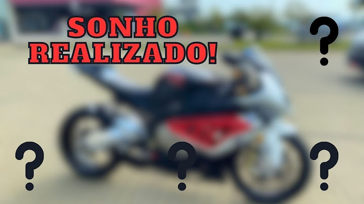 ESSA É MINHA MOTO NOVA! (1000cc)