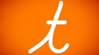 The letter t - Learn the Alphabet and Cursive Writing!