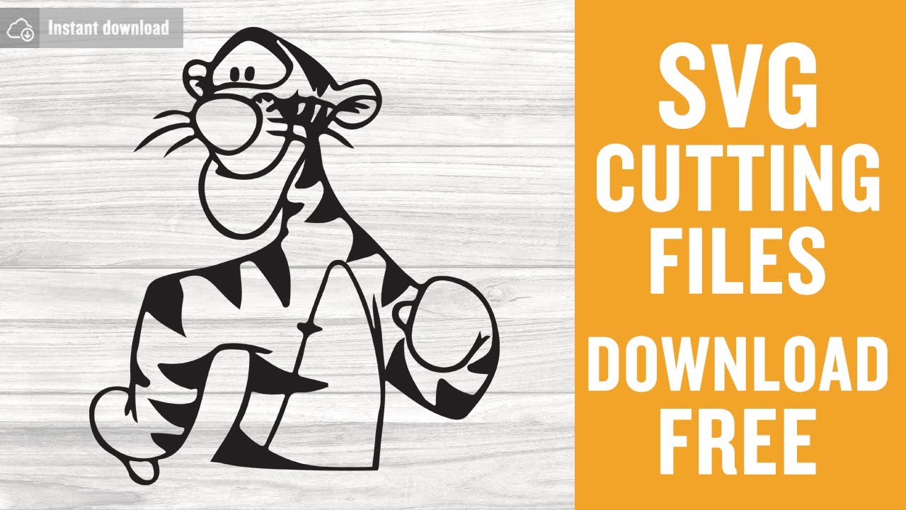 Download Tigger Disney Cartoon Svg Free Cutting Files for Cricut ...