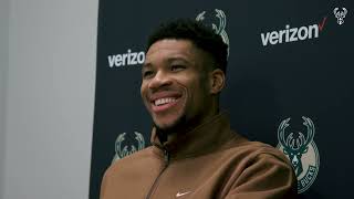 Giannis Antetokounmpo Press Conference | 12.9.22