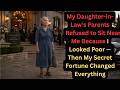 Rich Wedding Guests Mocked My Old Dress — Minutes Later They Were Speechless | wedding drama story