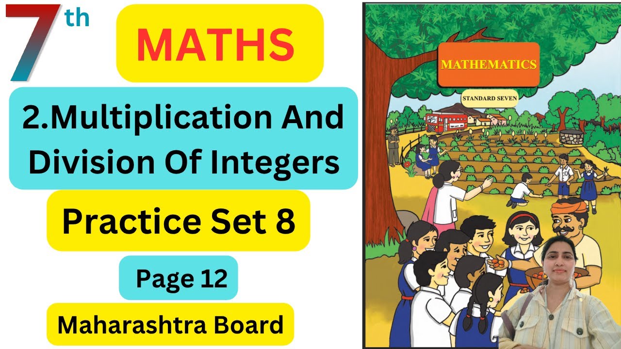 Class 7|Maths|Lesson 2|Problem Set 8|Multiplication & Division Of ...