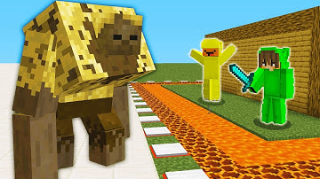 Mutant Zombie Husk VS The Most Secure Minecraft House