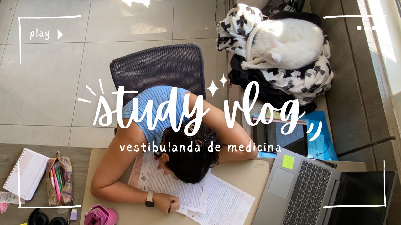 StudyVlog#2 | Estudando para o ENEM - Medicina, desistindo de física e sofrendo em simulados