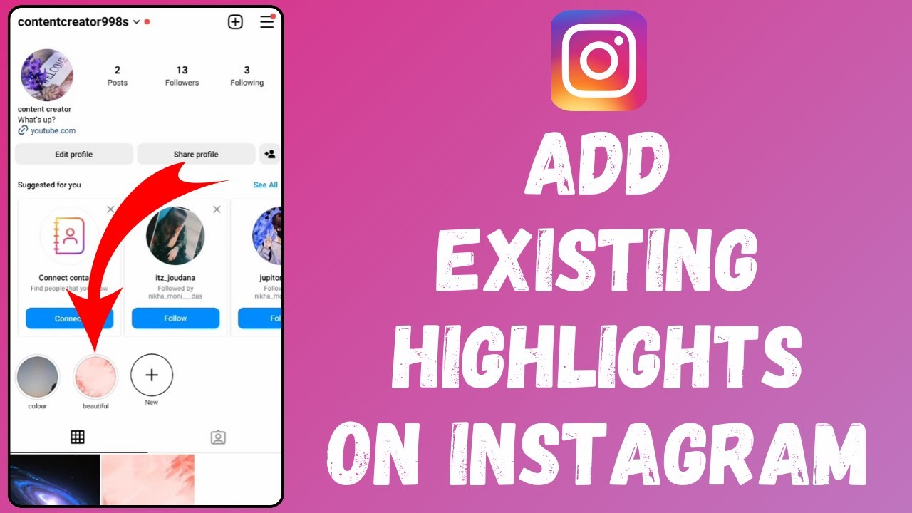 How to Add to Existing Highlights on Instagram 2024 | Include to ...