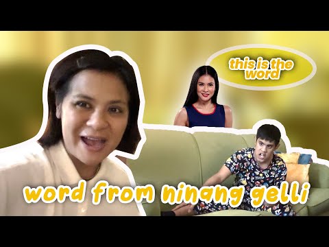 WORD FROM NINANG GELLI (WORD DAY) | CANDY AND QUENTIN | OUR SPECIAL LOVE