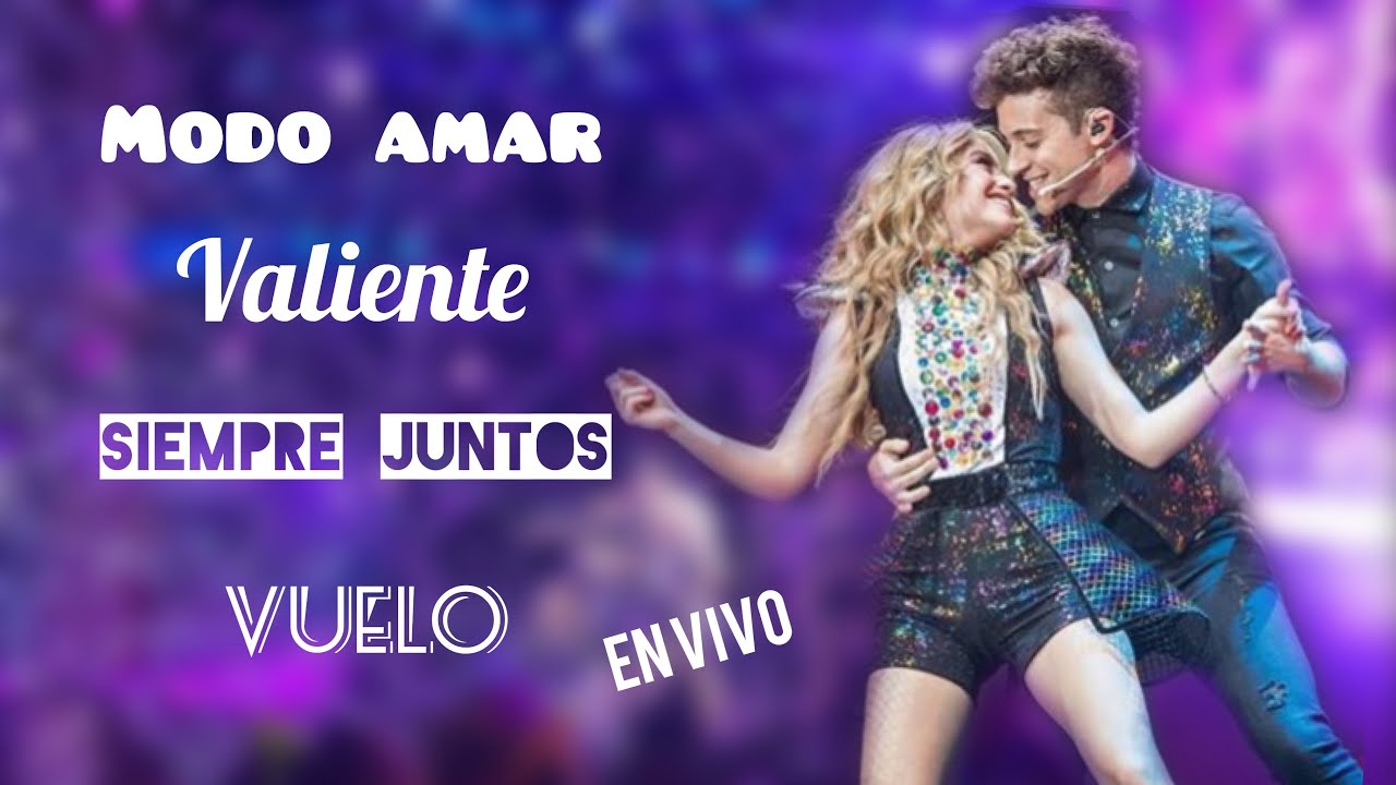 Modo Amar+Valiente+Vuelo+Siempre Juntos|Final Soy Luna en vivo (parte 1)-Show en Mexico