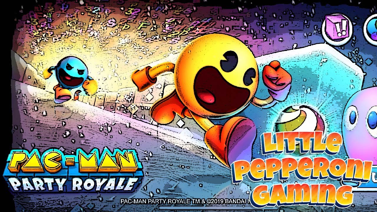 Pac-man Party Royale Tutorial and Gameplay
