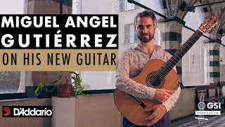 Luthier Miguel Angel Gutiérrez discusses his new classical guitar made for GSI!