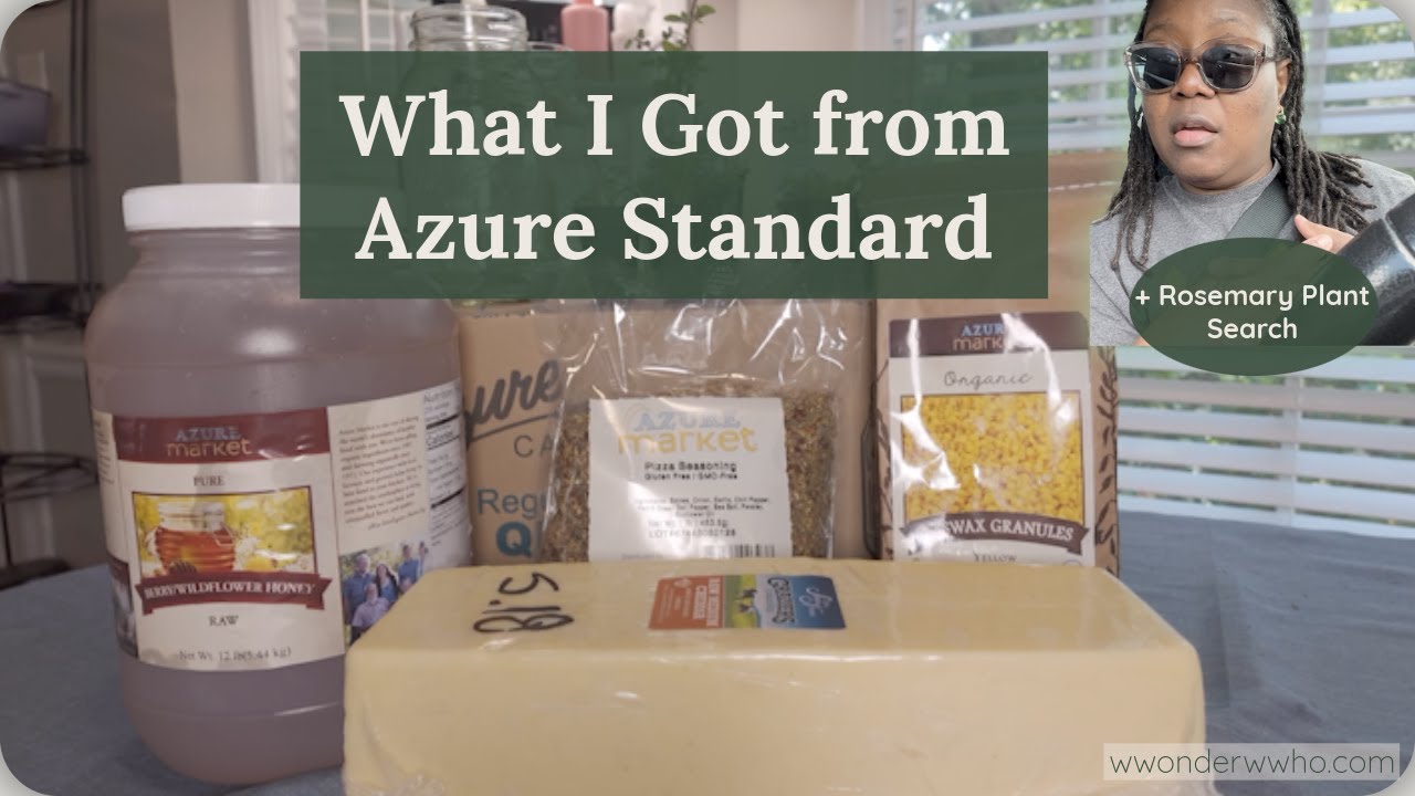 🌿 What I Got from Azure Standard + My Rosemary Plant Search