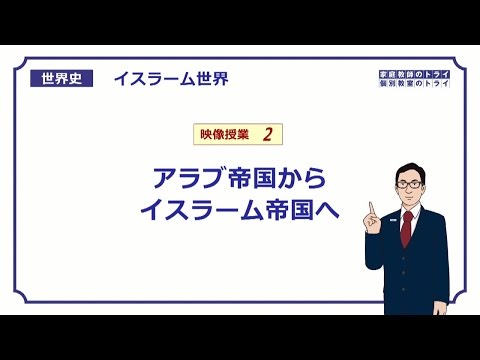 【世界史】　イスラーム世界２　イスラーム帝国　（２０分）