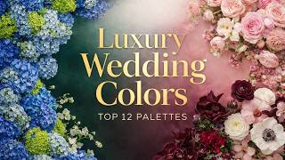 These 12 Wedding Color Palettes Are Dominating Luxury Weddings Right Now
