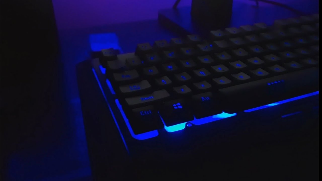 Redgear Manta 21 Gaming Keyboard Mouse Unboxing..