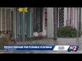 Preparations in Daytona Beach for possible flooding