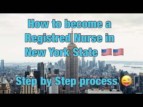How to become a Registered Nurse in New York State (NYSED) ?? by Examination (as of Jan 2022) ?