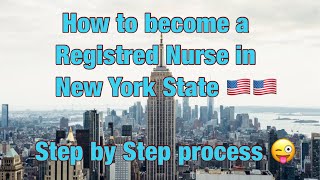 How to become a Registered Nurse in New York State (NYSED) 🇺🇸 by Examination (as of Jan 2022) 👍