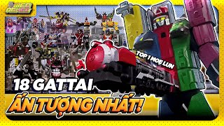 18 ROBO GATTAI ẤN TƯỢNG NHẤT TRONG SUPER SENTAI