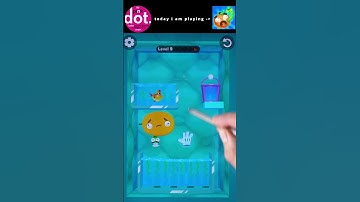 Worm Out Puzzle Level 9 First Scene Save Orange From The Fish #puzzlegame #gameplay by  #mrpinkdot