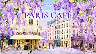 𝐏𝐚𝐫𝐢𝐬 𝐂𝐚𝐟𝐞́ 𝐖𝐢𝐬𝐭𝐞𝐫𝐢𝐚 𝐒𝐭𝐫𝐞𝐞𝐭 💜 | French Instrumental Music | Waltz & Soft Jazz (2H) screenshot 4