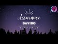 Davido - Assurance  (Official Lyrics Video) | Afro Lyrics