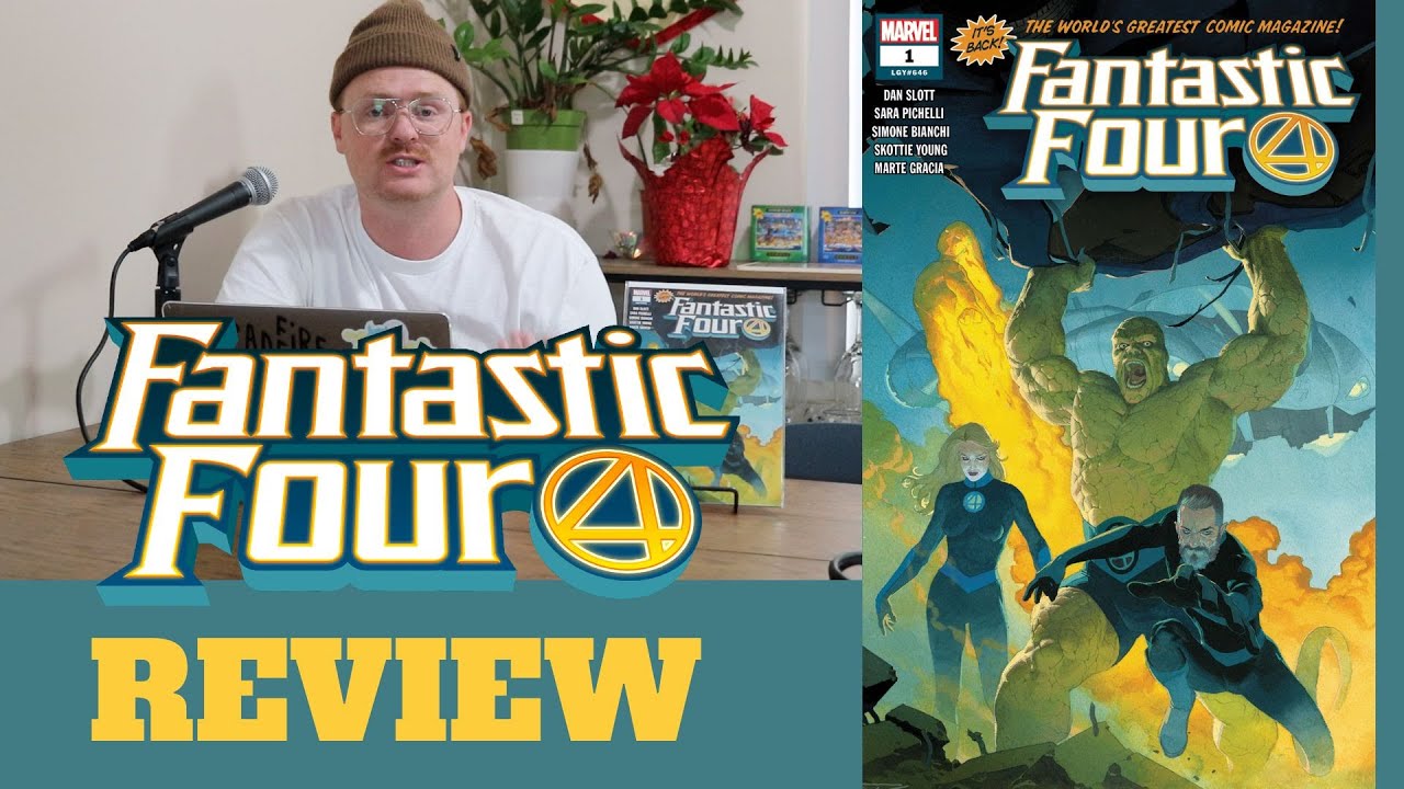 FANTASTIC FOUR BY DAN SLOTT REVIEW - DOCTOR DOOM, GALACTUS, SHE-HULK, SPIDER-MAN