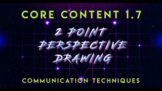 1.17 An introduction into 2 point perspective