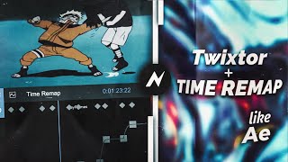 Twixtor + Time remap  Like Ae On Mobile | NODE VIDEO | ANDROID & iOS | TUTORIAL 'Best Method'