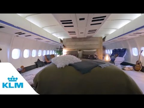 Airbnb & KLM - The Airplane Apartment