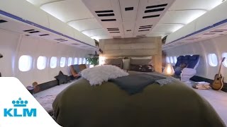 Airbnb & KLM - The Airplane Apartment