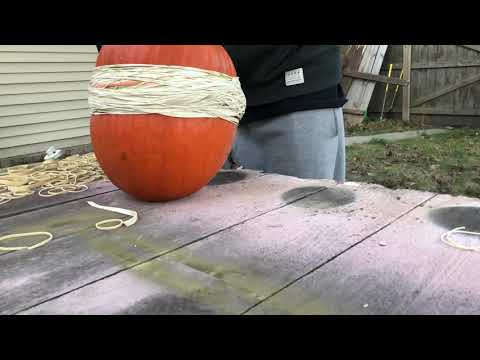 Exploding Pumpkin Slo-Mo