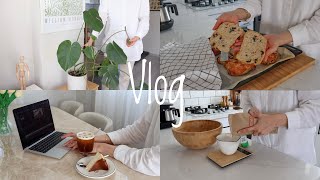 71 Zeytinli Ciabatta Ekmeği San Sabastian Cheesecake Soğan Mezesi Günlük Vlog 