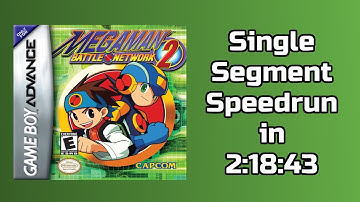 Mega Man Battle Network 2 Single Segment Speedrun in 2:18:43