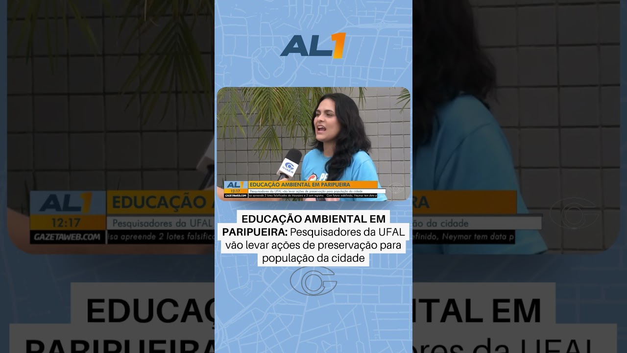 Pesquisadores da Ufal levam ações de preservação ambiental para Paripueira