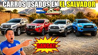 ¿PRECIO DE LOS CARROS 4X4 USADOS EN EL SALVADOR?😱 ¿CUÁNTO CUESTAN?