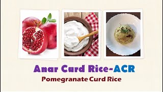 Pomegranate Curd Rice for Everyone