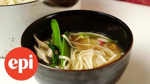 How to Make Udon Soup | Epicurious