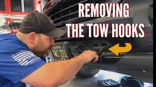 DIY: How to Remove the Tow Hooks on 2016 Chevy Silverado Without Cutting the Bolt