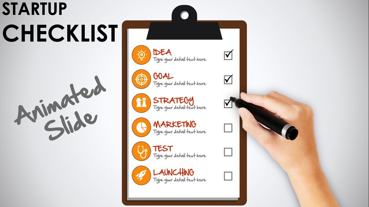 presentation review checklist