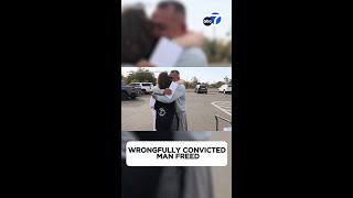 Man wrongfully convicted in drive-by shooting now free after 25 years