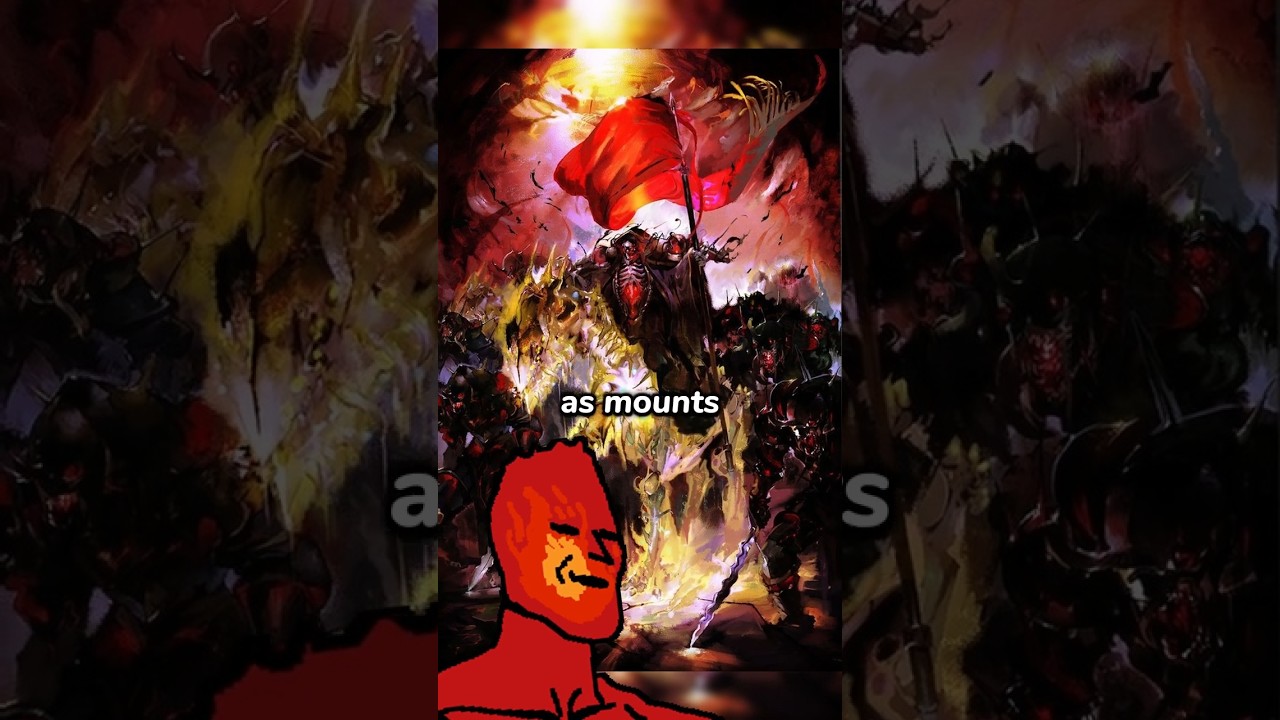 The demon horse that Ainz use is OVERPOWERED 