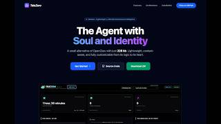 TeleZero - OpenClaw Style Lightweight AI Agent - No Docker Required